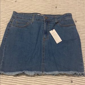 Jean Skirt